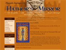 Tablet Screenshot of hathorsmirror.com